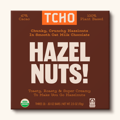 TCHO - Hazel Nuts!: 3 Pack