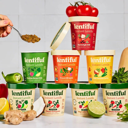Lentiful - Lemon Mediterranean Instant Lentils