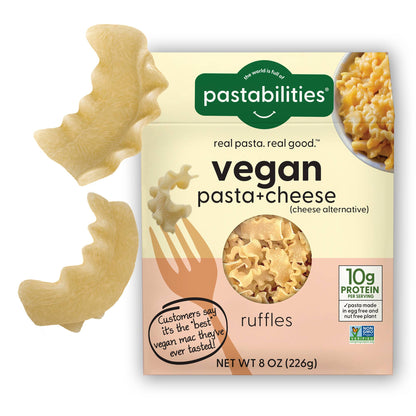 Pastabilities - Vegan Ruffles Mac and Cheese