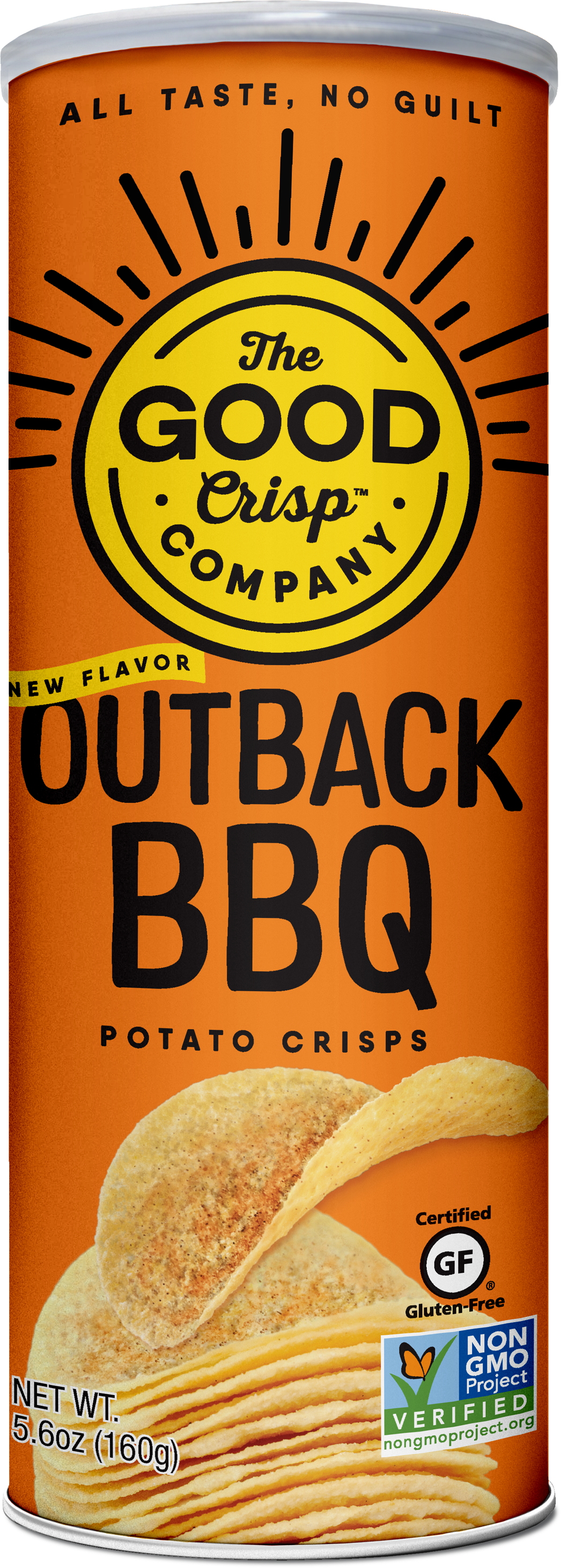 The Good Crisp Company - Outback BBQ Chips - 5.6oz Cans
