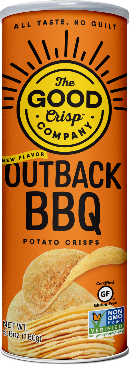The Good Crisp Company - Outback BBQ Chips - 5.6oz Cans
