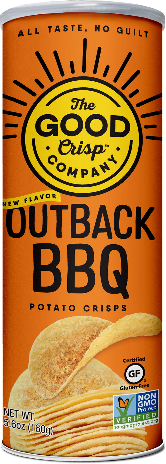 The Good Crisp Company - Outback BBQ Chips - 5.6oz Cans