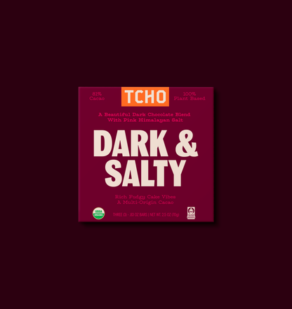 TCHO - Dark & Salty: 3 Pack