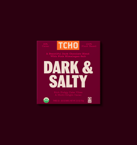 TCHO - Dark & Salty: 3 Pack