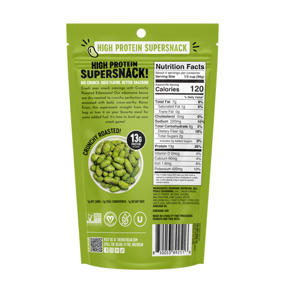 The Only Bean - Crunchy Roasted Edamame Dill Pickle - 4oz