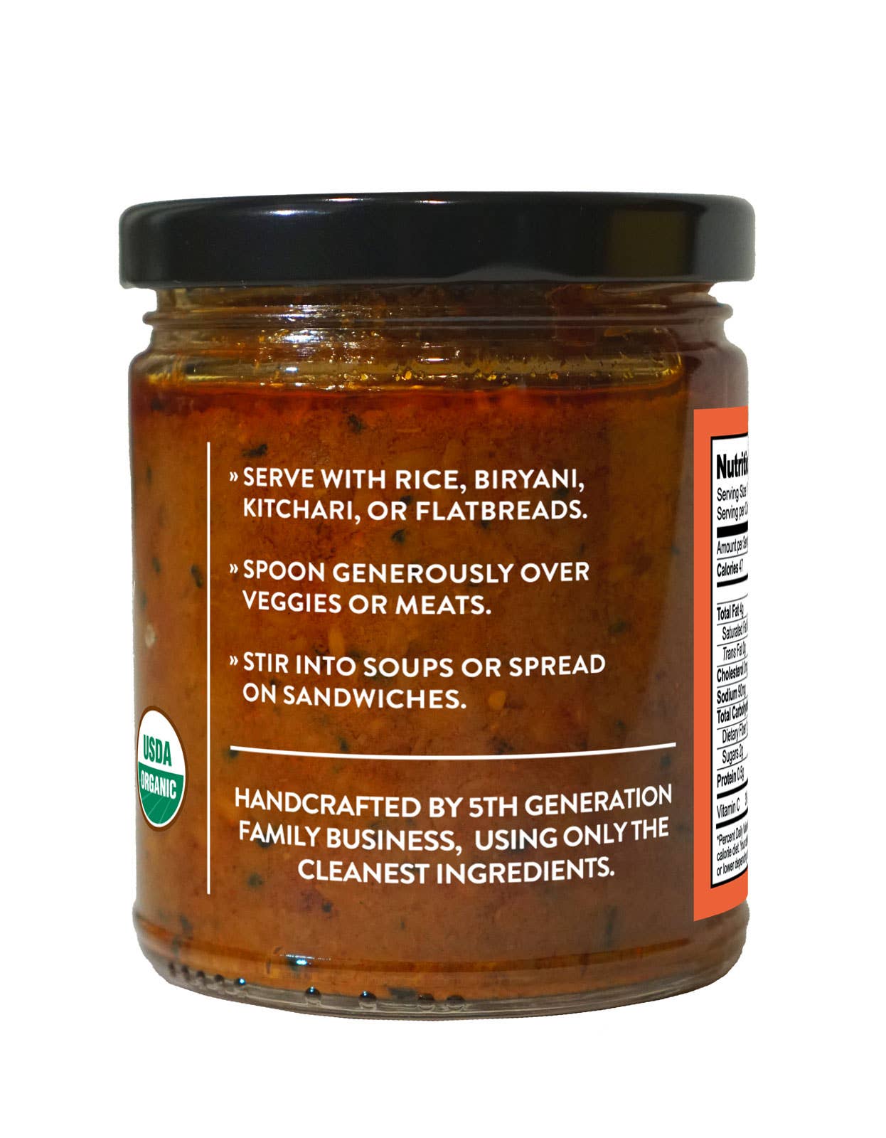 Pure Indian Foods - Tomato Chutney, Certified Organic - 8.8 oz