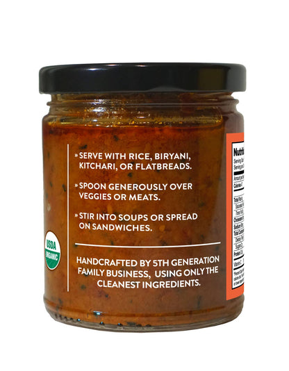 Pure Indian Foods - Tomato Chutney, Certified Organic - 8.8 oz