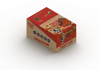 Stroop Club - Traditional Caramel Organic and Plant-Based Stroopwafel 2-pack