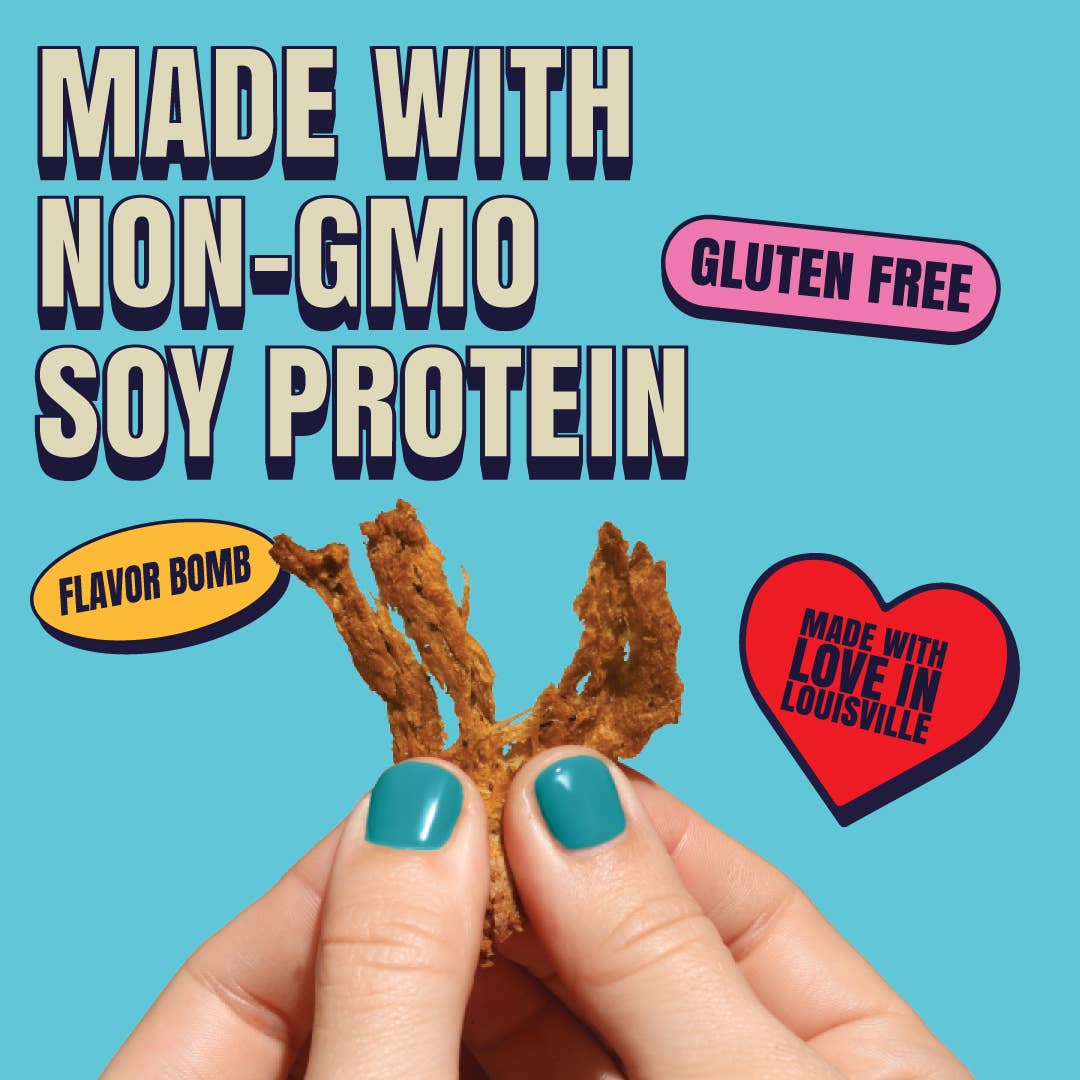 Louisville Vegan Jerky Co. - Smoked Black Pepper Jerky