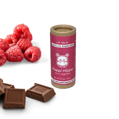 Hippotanicals - Chocolate Raspberry Eco Friendly Vegan Lip Balm