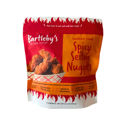 Bartleby’s Food - Vegan Spicy Seitan Nuggets