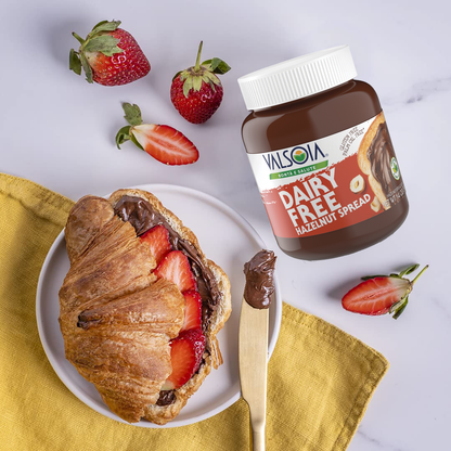 Fine Italian Food - Valsoia Dairy-Free Hazelnut Spread with Cocoa, 14 oz.