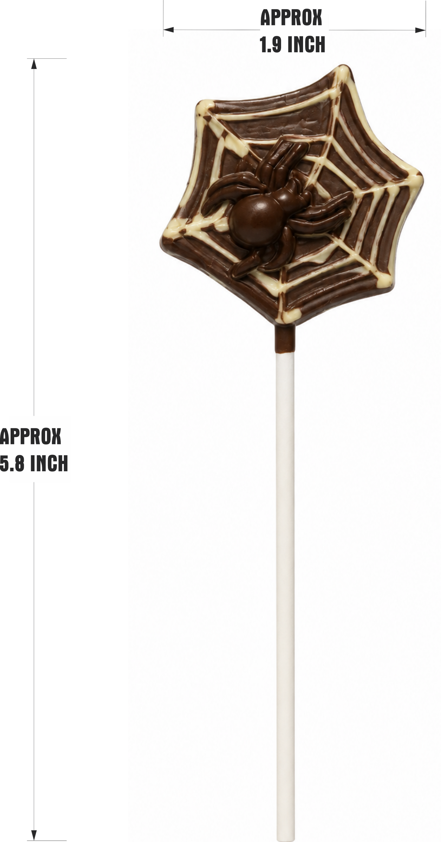 No Whey Foods - Halloween Spider Pop - Wholesale (12 Pops) - Allergy Friendl