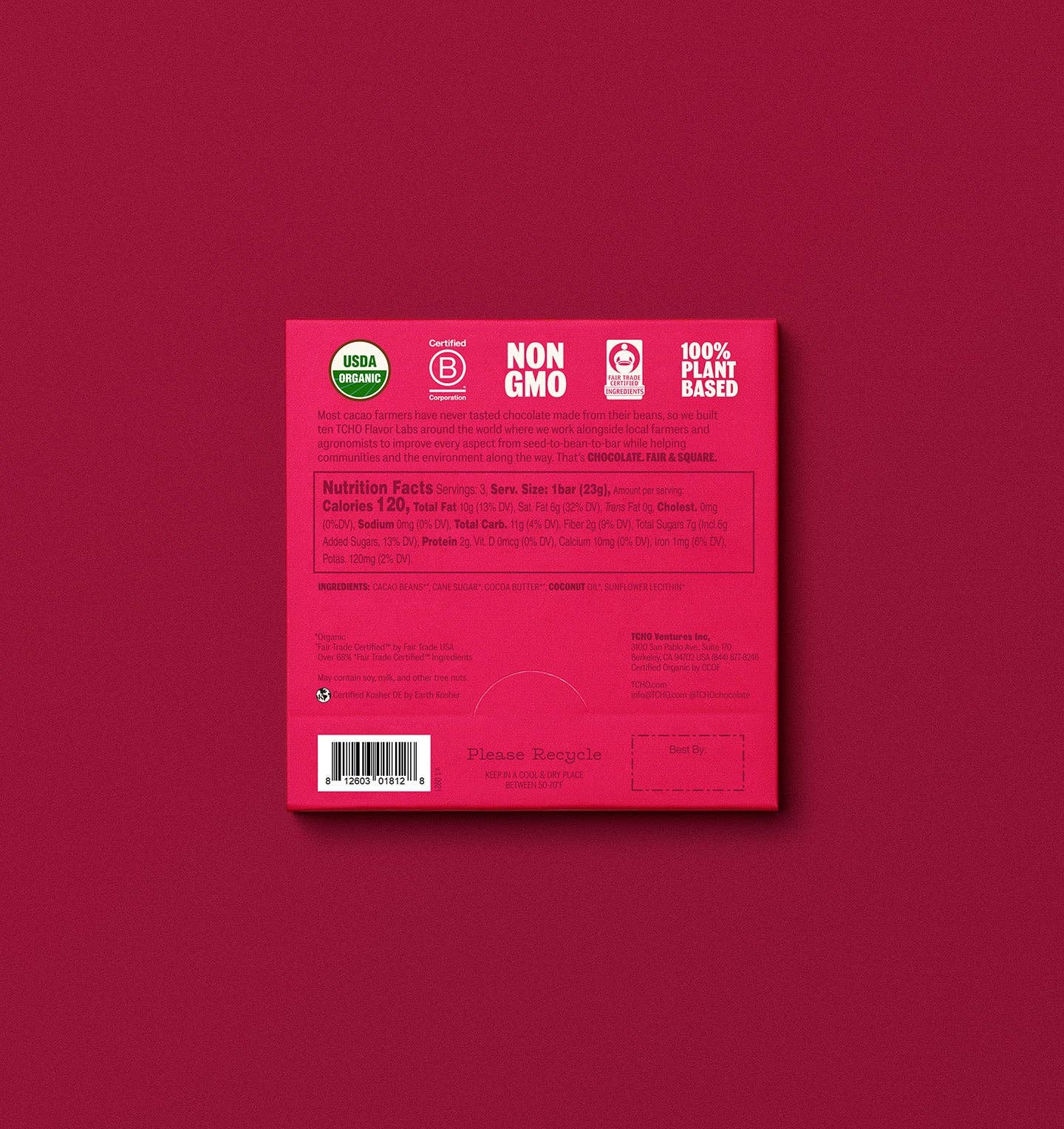 TCHO - Born Fruity: 3 Pack