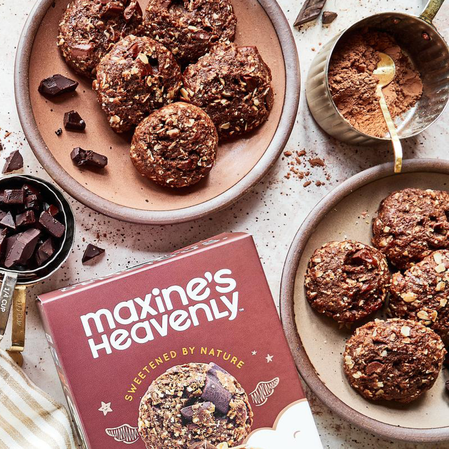Maxine's Heavenly - Soft Baked Chocolate Chocolate Chunk Cookies - 7.2 oz Box
