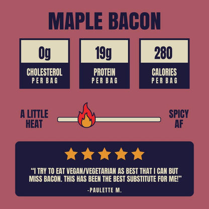 Louisville Vegan Jerky Co. - Maple Bacon Jerky