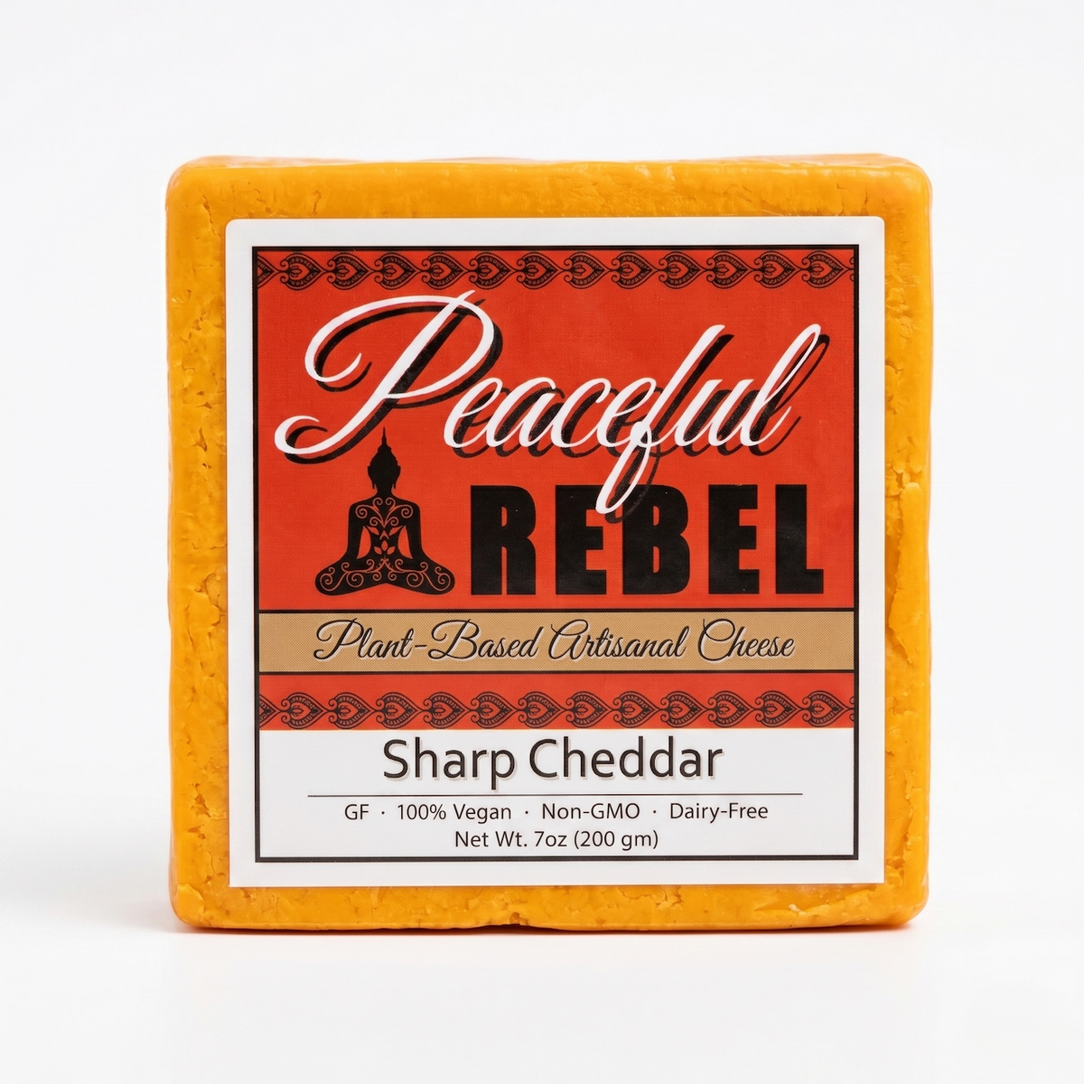 Peaceful Rebel - Sharp Cheddar - Vegan Cheese