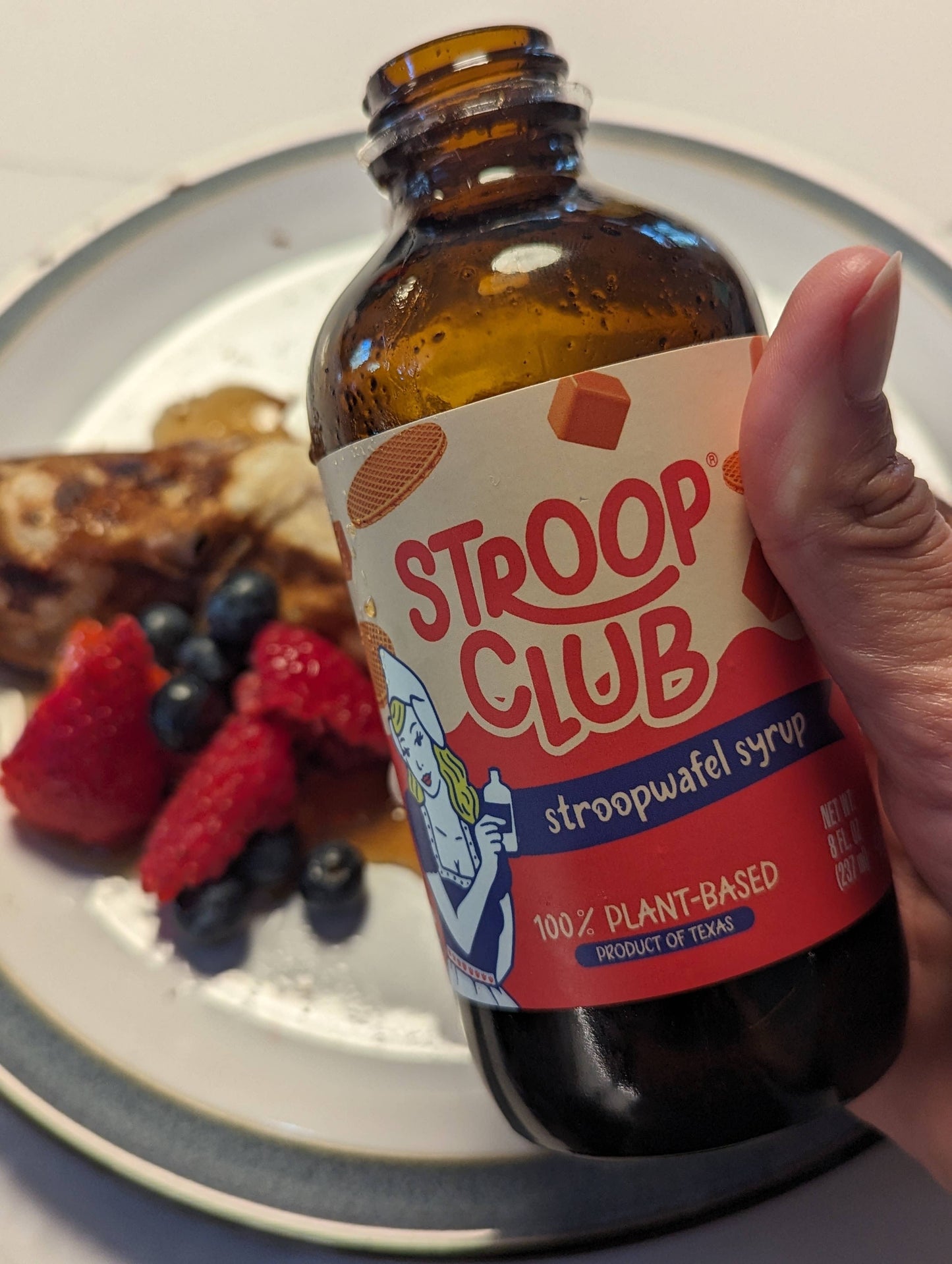 Stroop Club - Golden Stroopwafel Syrup: 8 fl oz. bottle