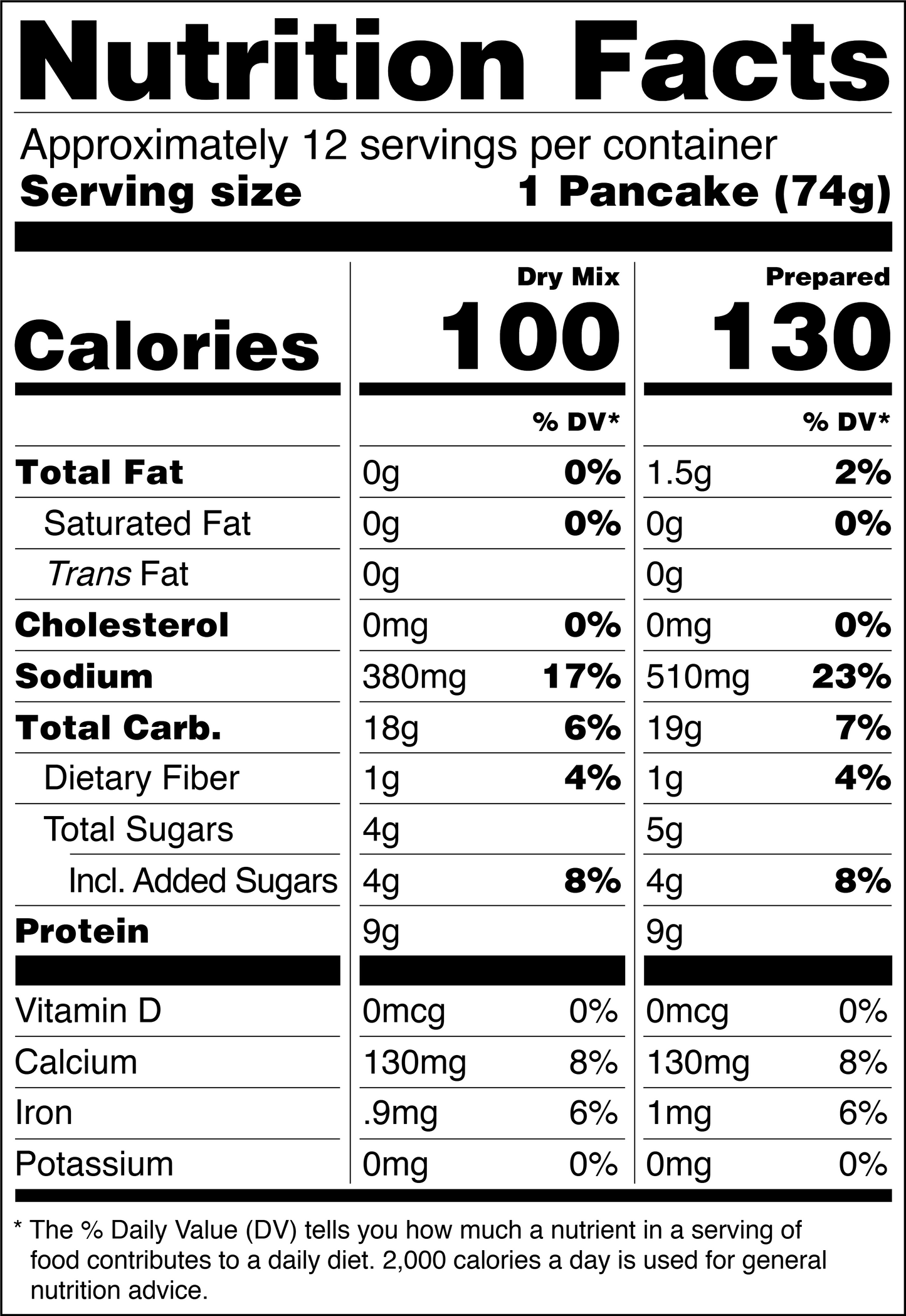 Baked by Sticky - High-Protein Vegan Pancake Mix, 9g Plant Protein, Kosher
