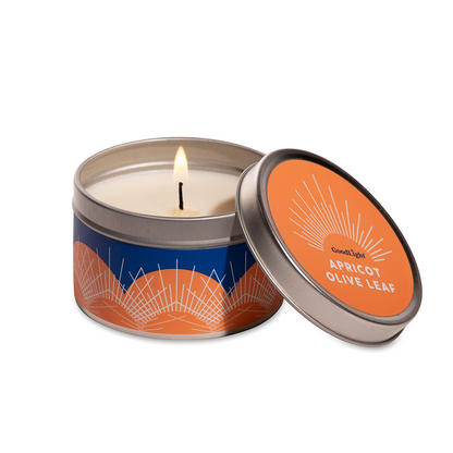 GoodLight Natural Candles - Scented Candle: Rose Patchouli 2oz