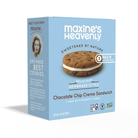Maxine's Heavenly - Chocolate Chip Creme Sandwich