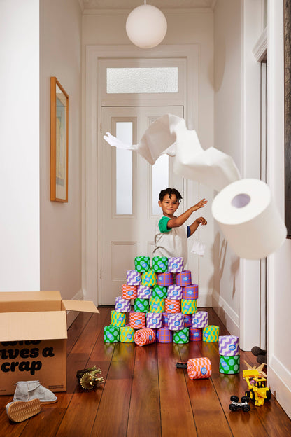 Who Gives a Crap - 100% Recycled Toilet Paper - Single Roll