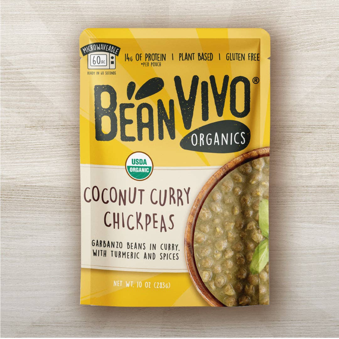 BeanVIVO Organics - Coconut Curry Chickpeas 