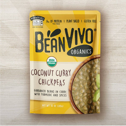 BeanVIVO Organics - Coconut Curry Chickpeas 