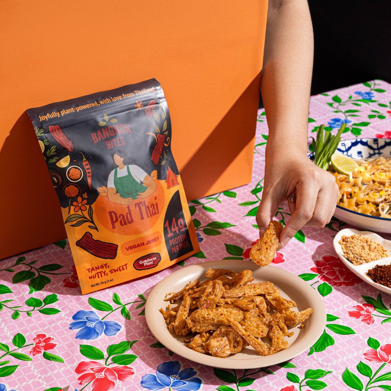 Bangkok Bites - Vegan Jerky, Pad Thai