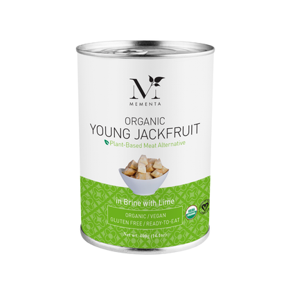 Mementa - Organic Jackfruit, Plain in Brine