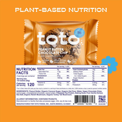 Toto - Peanut Butter Chocolate Chip
