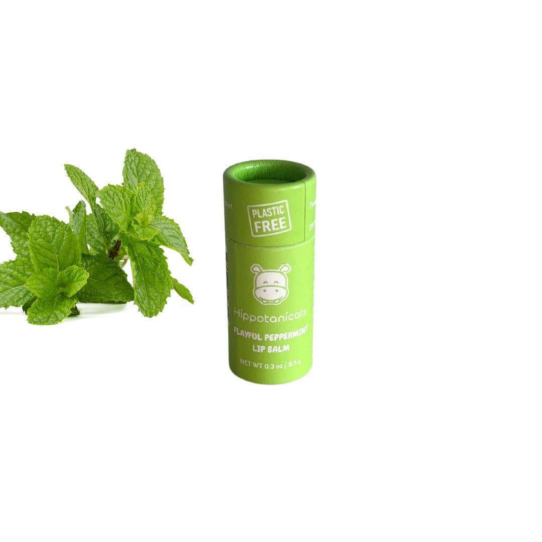 Hippotanicals - Vegan Lip Balm : Playful Peppermint