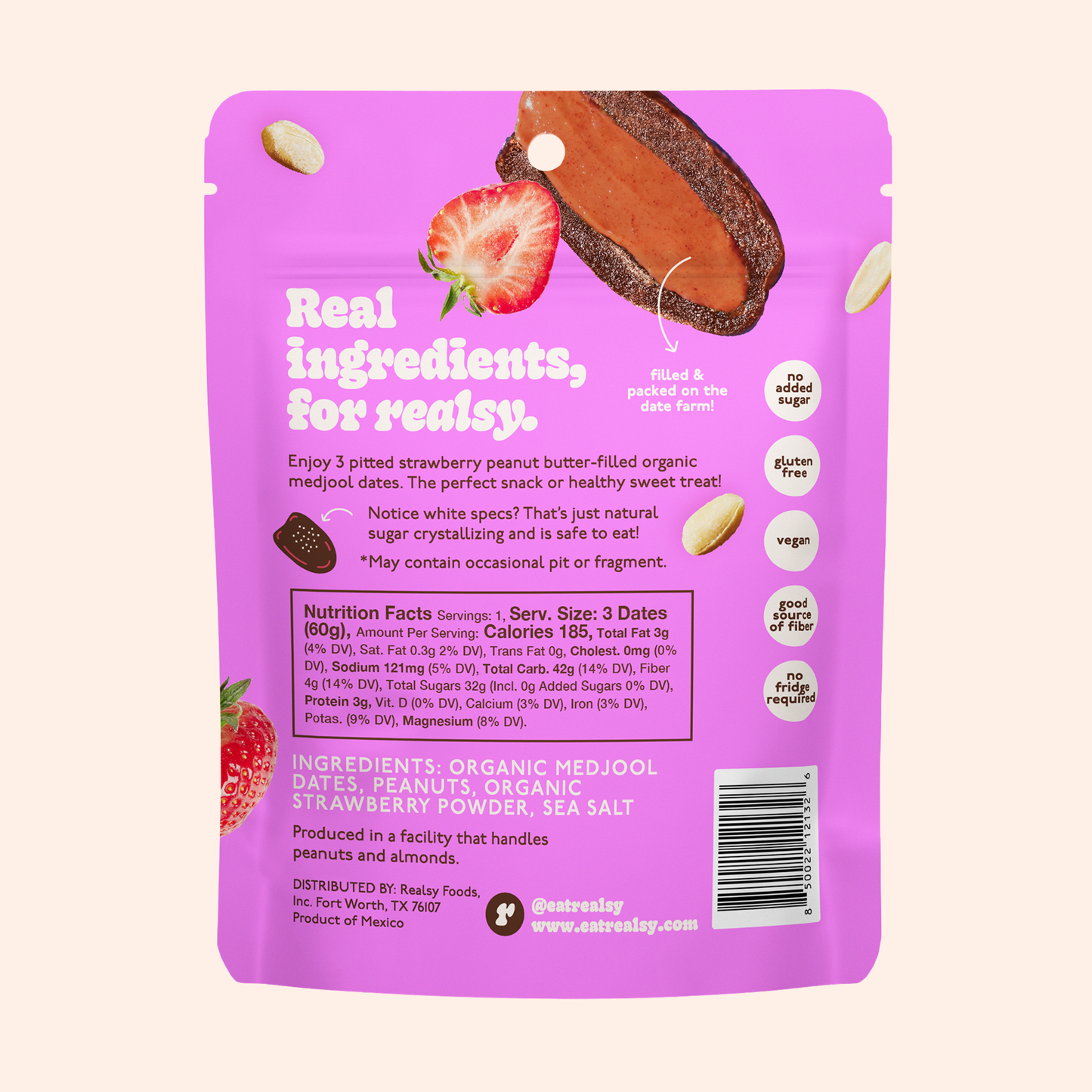 realsy - PB&J Dates | Snack Packs
