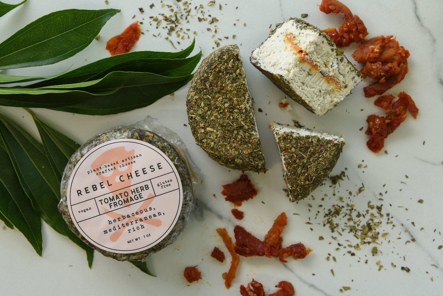Rebel Cheese - Tomato Herb Fromage - 7 oz
