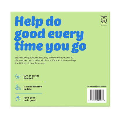 Who Gives a Crap - 100% Recycled Toilet Paper - Retail 8 Pack