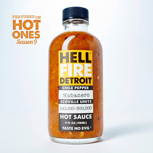 Hell Fire Detroit - Habanero Hot Sauce