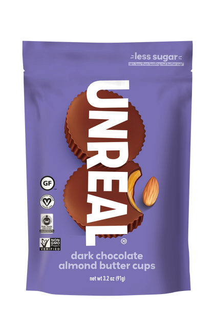 UNREAL - Dark Chocolate Almond Butter Cups