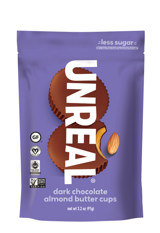 UNREAL - Dark Chocolate Almond Butter Cups