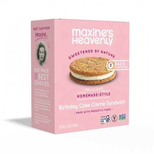 Maxine's Heavenly - Birthday Cake Creme Sandwiches