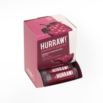 Hurraw! Balm - Hurraw! Raspberry Tinted Lip Balm