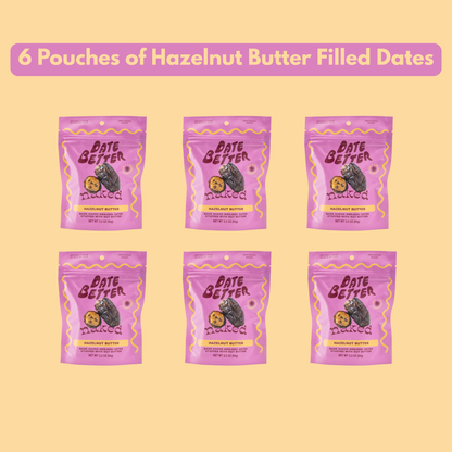 Date Better Snacks - Hazelnut Butter- Naked