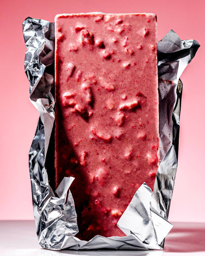 Raaka Chocolate - Strawberry & Cream Vegan White Chocolate Bar