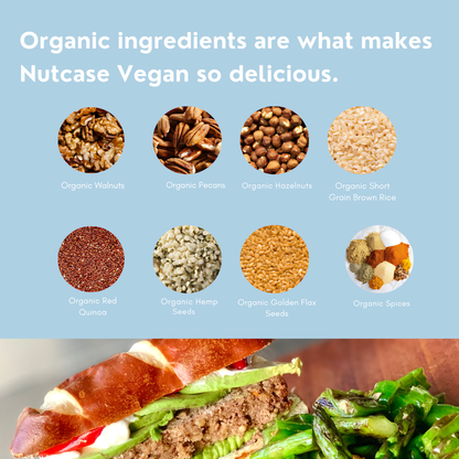 Nutcase Vegan - Korean BBQ Bulgogi Jerky Stick - Vegan, Plant-Based, Organic