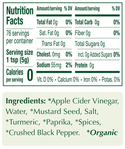 Portlandia Foods - Portland Organic Yellow Mustard
