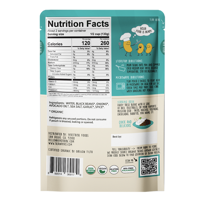 BeanVIVO Organics - Baja Black Beans