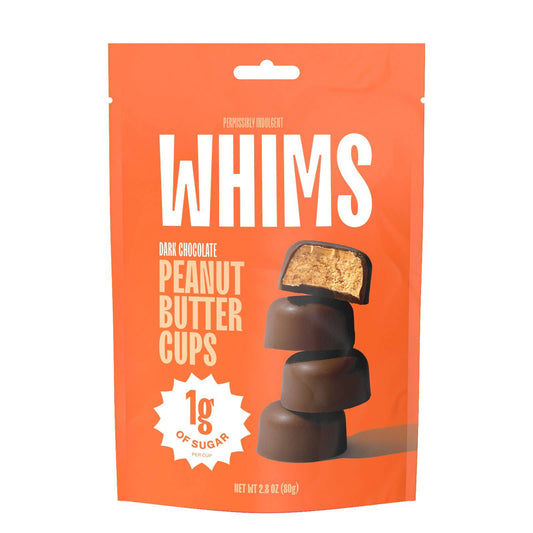 Whims Delights Inc. - Dark Chocolate Peanut Butter Cups - Pouch