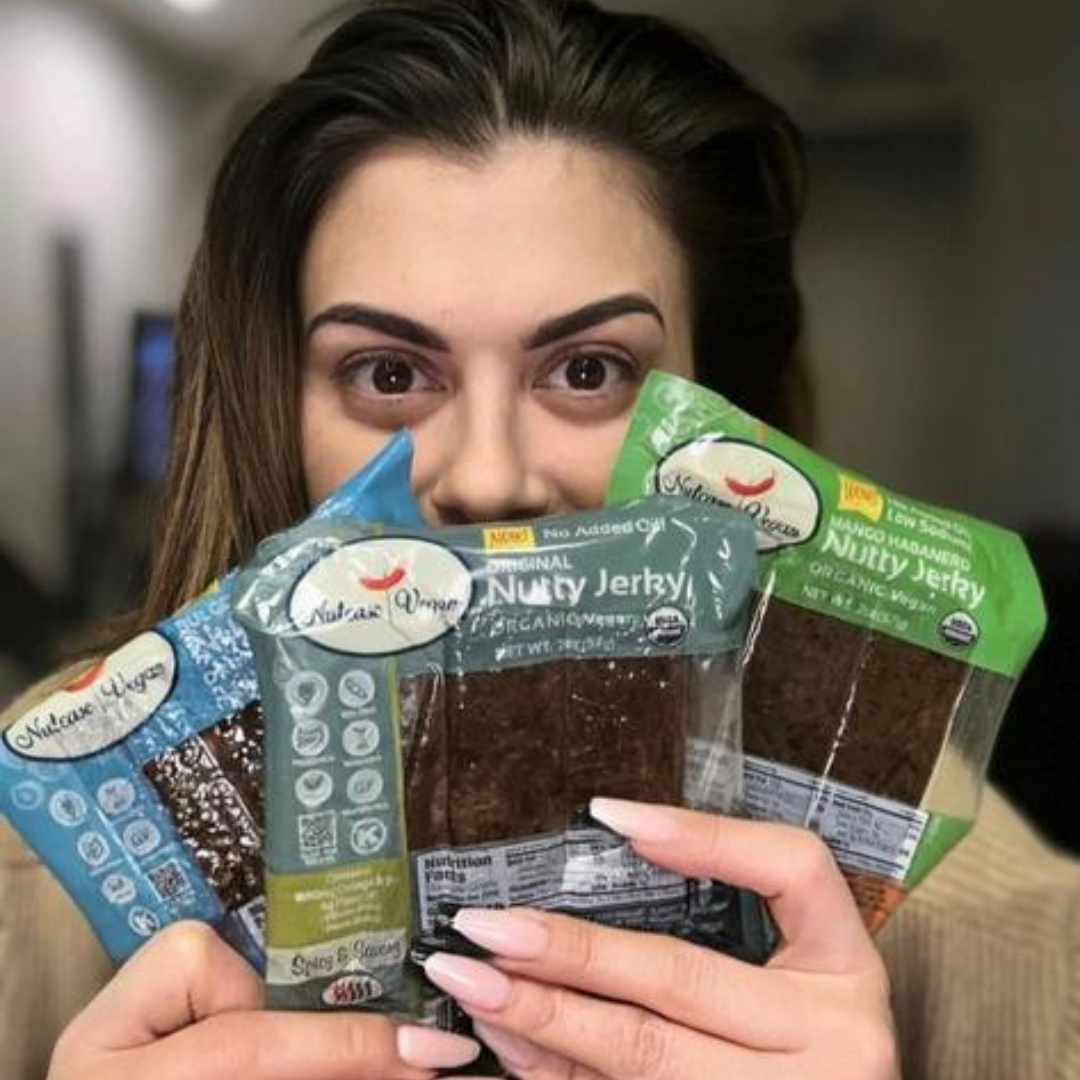 Nutcase Vegan - Korean BBQ Bulgogi Jerky Stick - Vegan, Plant-Based, Organic