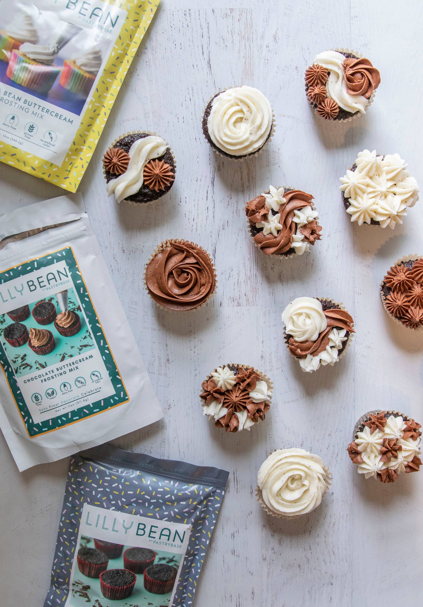 LillyBean Baking - Chocolate Cupcake Mix (Vegan & Gluten-Free)
