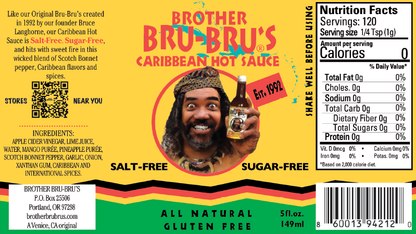 Brother Bru-Bru's - Caribbean Hot Sauce